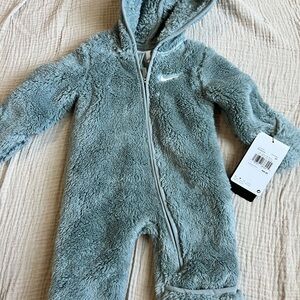 Nike Kids Fleece One Piece - Grey